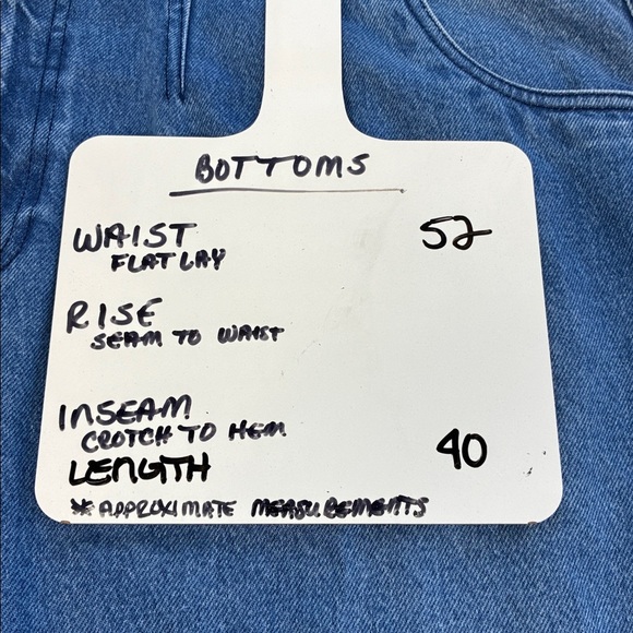 Pilcro Barrel Denim Maxi Skirt Rear Slit Pockets Jean Midi Anthropologie 26W - Picture 4 of 10